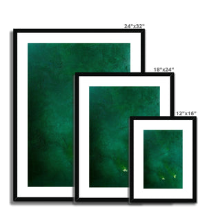 EMERALD | FRAMED & MOUNTED