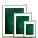 EMERALD | FRAMED & MOUNTED