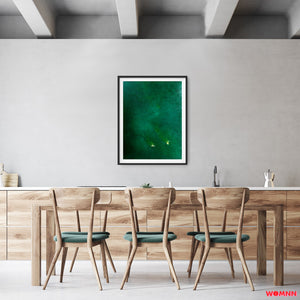 EMERALD | FRAMED & MOUNTED