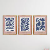 MATISSE COLLECTION | FLOWERS | PINK & BLUE | ART PRINT