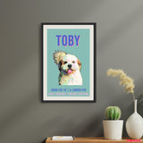 PET DOG PORTRAIT | CUSTOM ART PRINT