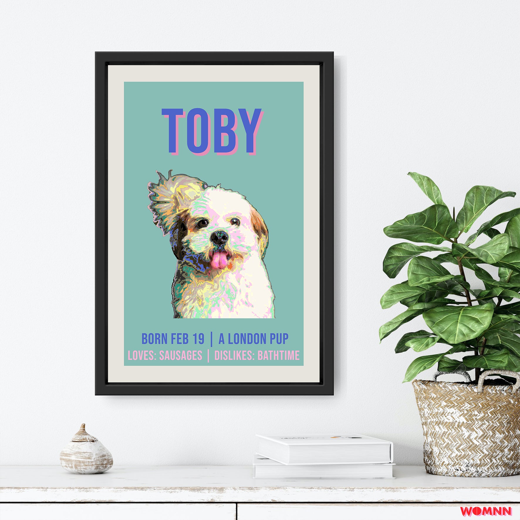 PET DOG PORTRAIT | CUSTOM ART PRINT