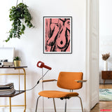 THELMA | DUSTY PINK | WALL ART HANGER