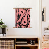 THELMA | DUSTY PINK | WALL ART HANGER