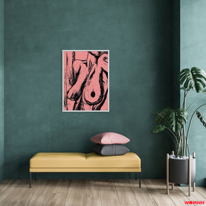THELMA | DUSTY PINK | WALL ART HANGER