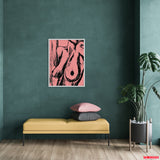THELMA | DUSTY PINK | WALL ART HANGER
