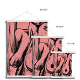 THELMA | DUSTY PINK | WALL ART HANGER