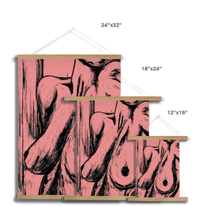 THELMA | DUSTY PINK | WALL ART HANGER